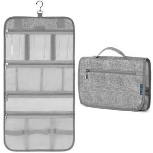 Hanging Toiletry Bag Women Men, Travel Kit Foldable Large Toiletries🤓